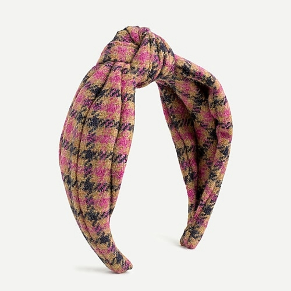 J. Crew Turban Knot Headband in Wool